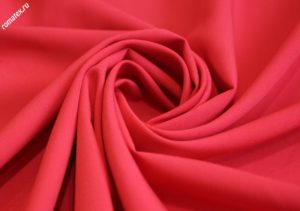Ткань для рукоделия
 Лиза Спандекс цвет красно-коралловый